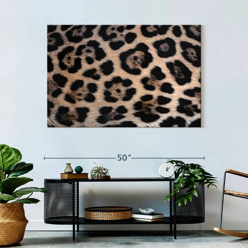Brampt Jaguar Fur, 32" H x 48" W