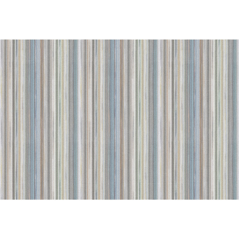 Rouleau de papier peint rayé L 39,3 pi x l 21,6 po Sunset, Bleu / gris