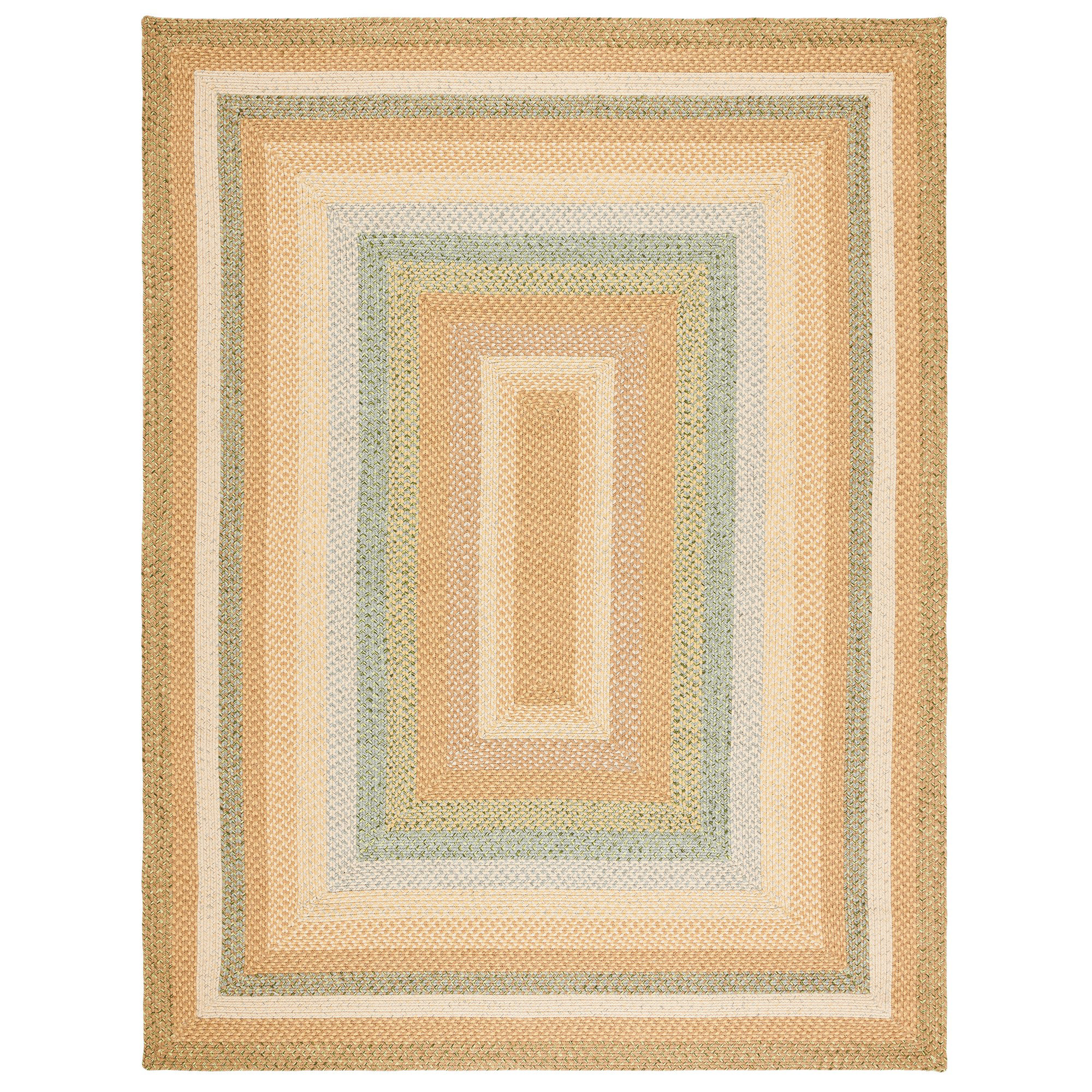 Georgina Hand Woven Performance Machine Washable Geometric Indoor/Outdoor Area Rug