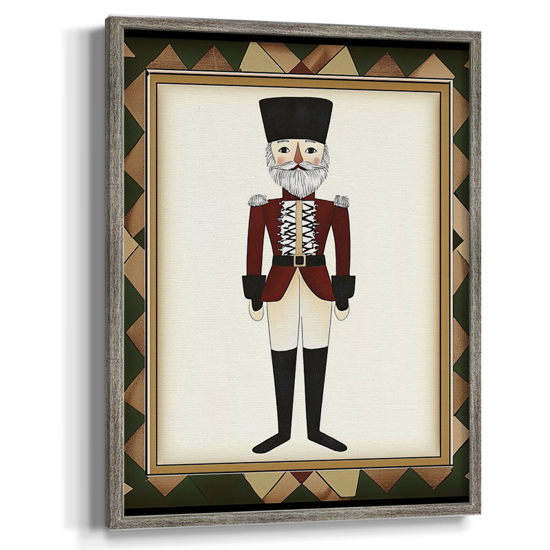 Christmas Holiday Art CXVIII Framed Print - Solid Wood, H 21 po x l 17 po