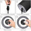 Lampe de table noire 16,3 po Federigo-1989611023