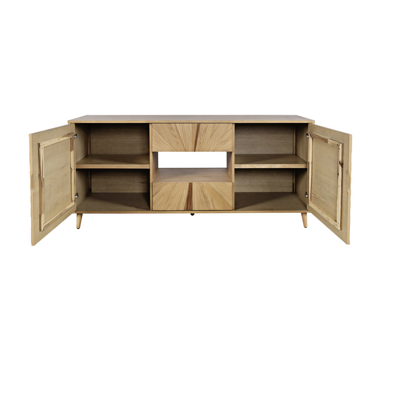 Armoire de rangement Sylmar Fann, Bois brun, L 70 po x P 18 po