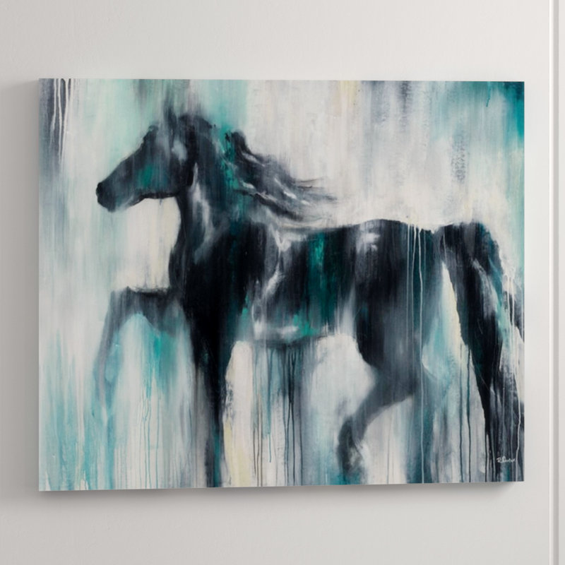 Vivacious Print by Rikki Drotar, 47" H x 56" W x 1.5" D, Outdoor