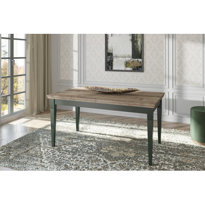 Widner Extendable Oak Dining Table