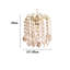 1 - Light Gold Crystal Pendant