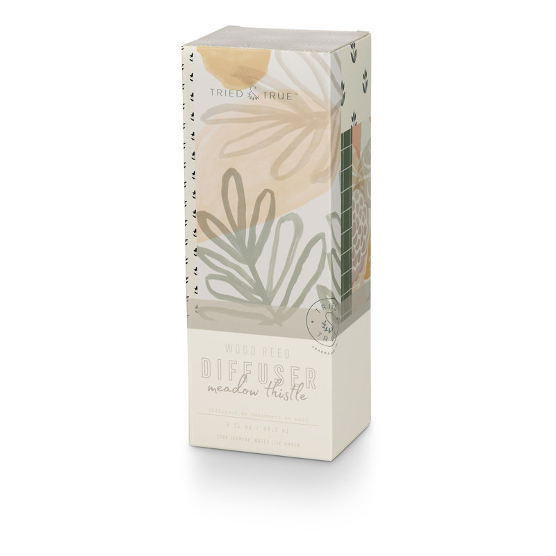 Essayé et véritable diffuseur, chardon des prés
