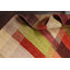 Tapis multicolore en laine noué à la main de conception unique 5 pi 7 po x 7 pi 11 po New Age