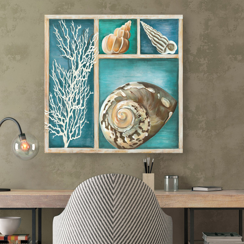 From The Sea II by Ted Broome - Wrapped Canvas Print, 70cm H x 70cm W x 4cm D