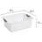 Sterilite Plastic Storage Organizer Basket with Handles