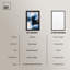 «Blue Deep II Shadowbox», impression d'art mural Blue Geode par Art Remedy-115123427-115123425