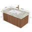 36" Wall-Mounted Single Bathroom Vanity with Sink-1455300847