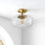 Plafonnier semi-encastré 1 lumière 14 po T maté-1575252183