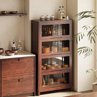 Flip Up Cabinet Door Accent Cabinet