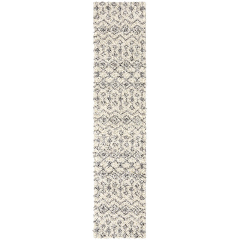 Abstract Indoor Rug, Runner 2'7" x 12'