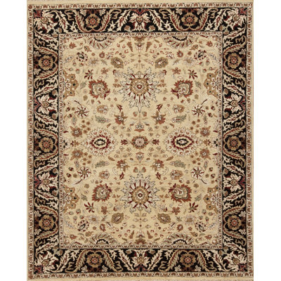 Mahal Hand Knotted Wool Area Rug