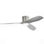 Ventilateur de plafond encastré de 52 pouces avec moteur à courant continu réversible à 3 pales en ABS à intensité variable pour le salon