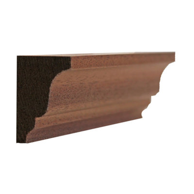 EWSC11 Solid Crown Deep Moulding. Unfinished