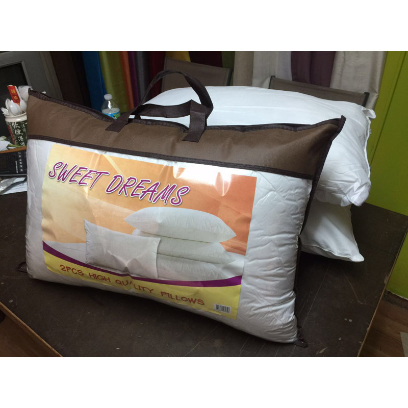 Standard White Hypoallergenic Cooling Pillow Set