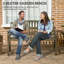 Banc de jardin en métal Altha-2053079799