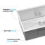 33X19x10"Undermount Single Bowl Stainless Steel Kitchen Sink-116492932