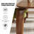 Nut-brown Oval Solid Wood Dining table