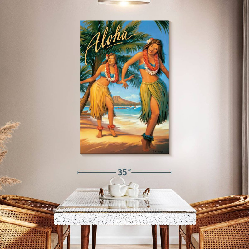 Enn Aloha Hawaii IV, H 51 po x l 34 po