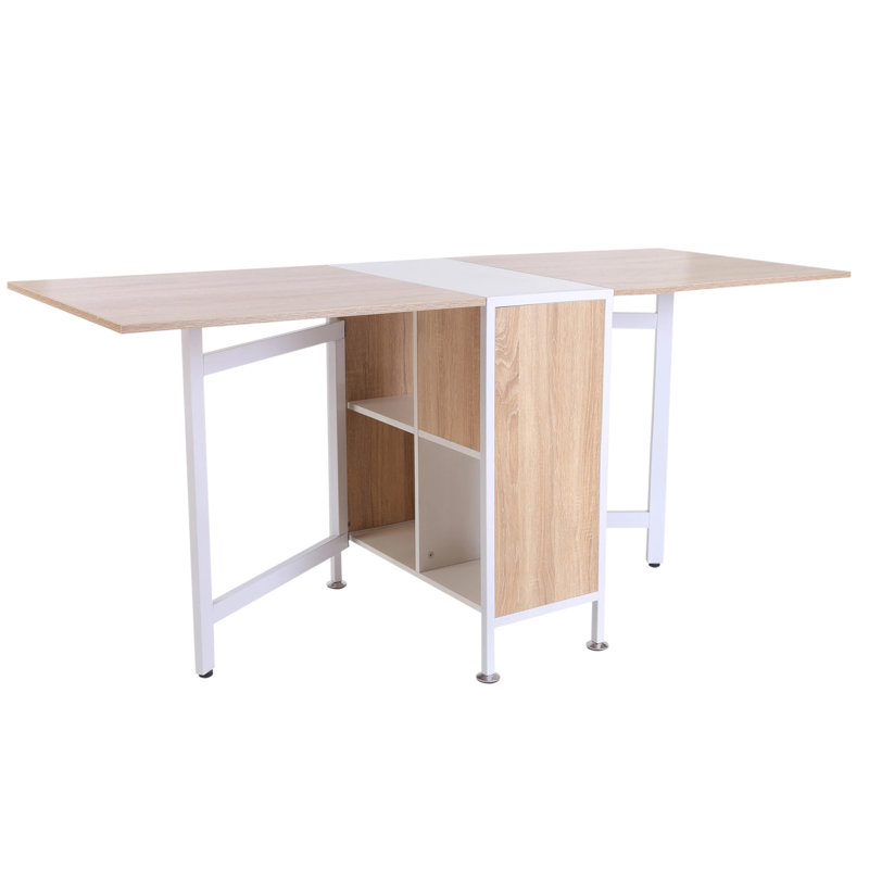Rezac Extendable Metal Base Dining Table