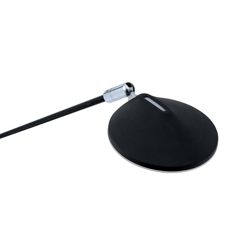 Lampe de bureau en métal SIRINO, Noir / chrome