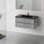 Meuble-lavabo mural moderne pour salle de bain