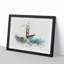 The Golden Gate Bridge in San Francisco - Picture Frame Graphic Art Print-55738197-55738198