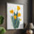 Daffodil Bunch II Framed Print - Solid Wood-1826581302