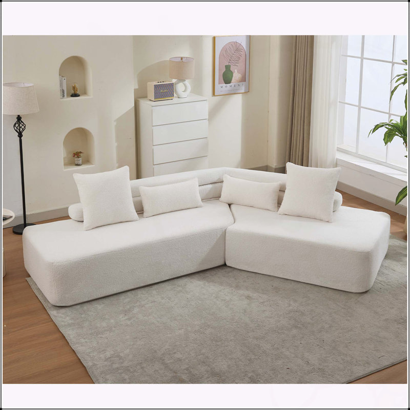 Canapé modulaire Boneless Minimalist, Beige