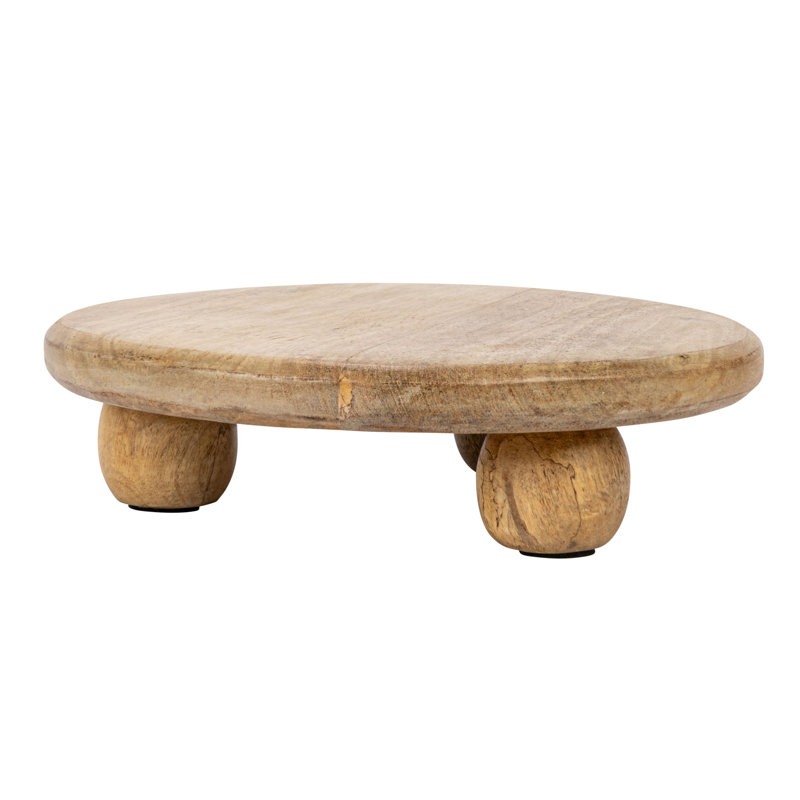 Balduino Wood Cake Stand