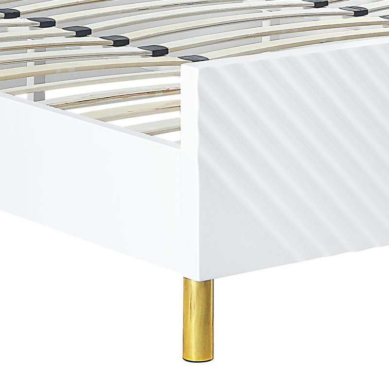 Grand lit Gaines White