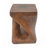Wood-Like Texture MGO Twist Shape Side Table-579227081