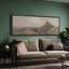 «Rustic Country Landscape Extra Large», reproduction d'art sur toile encadrée-111696462-106766815