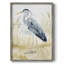 Heron on the Coast II, reproduction encadrée - bois massif-180712877