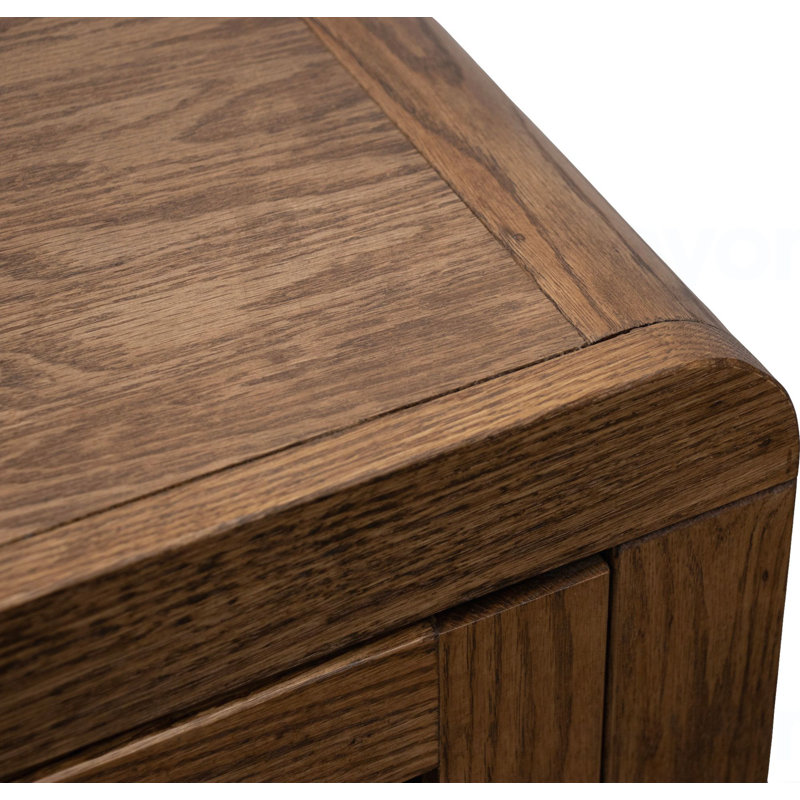 Meuble télé 82 pouces Bourbon, Oui, Brun, H 26 po x L 82 po x l 17 po