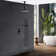 Rainfall Shower Faucet Set With 10inch Shower Head