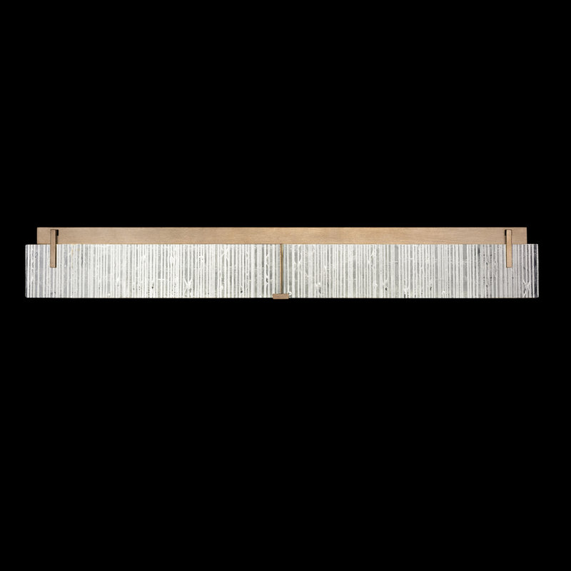 Terra 7 - Light LED Bath Bar, Gold