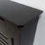 Cassiopeia Wall-Mounted Black Radiator Cover