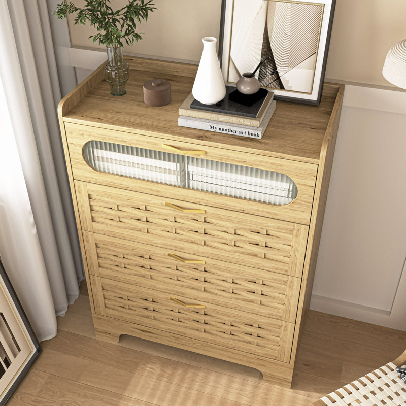 Commode à 4 tiroirs l 31,5 po Aoter