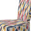 Chaise d'appoint Coastal - Chaise d'appoint noire et rouge Ikat Drift-127048084