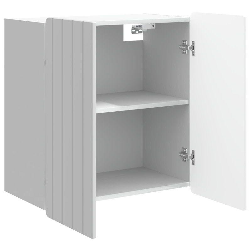 Rectangle Accent Chest, High Gloss White