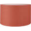 Henry 26cm H Cotton Drum Lamp Shade ( Clip On ) in Orange
