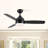 48''-3 Blades Smart Ceiling Fan With LED Light, Remote Control, Works With Alex And Tuya App-798565888
