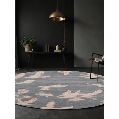 Silky Soft Plush Gray Area Rug