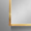 16X28 Inches Golden Metal Framed White Cabinet Wall Mount Or Recessed Bathroom Medicine Cabinet With Mirror