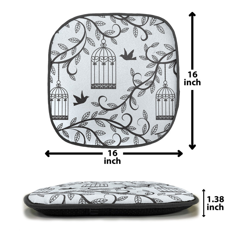 Outdoor 1.38'' Dining Chair Seat Cushion