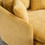 Fauteuil d'appoint pivotant surdimensionné avec repose-pieds Boneless, largeur de siège de 37,8 po, 3 coussins, chenille-1968450284